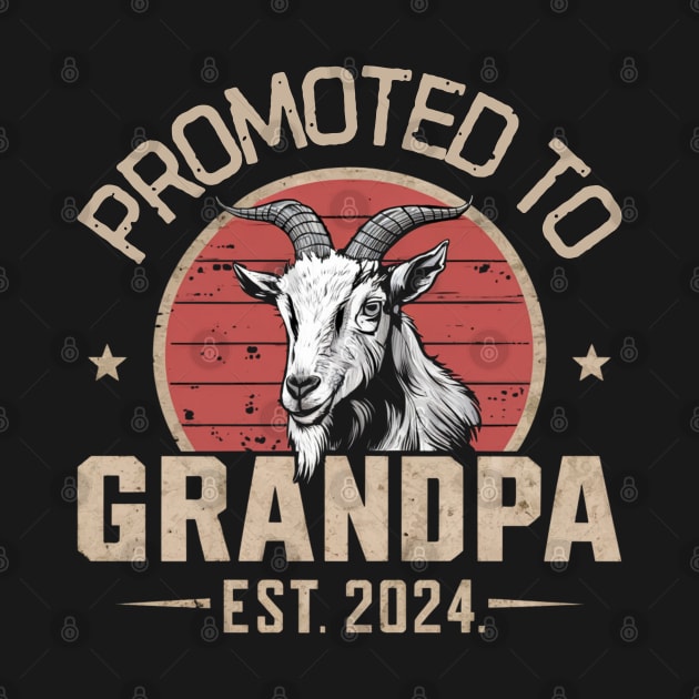 Promoted to grandpa 2024 by Little Quotes