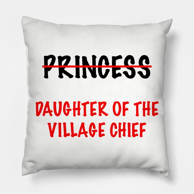 Daughter of the Village Chief Pillow by duchessofdisneyland