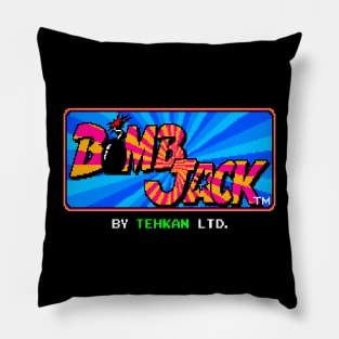 Mod.2 Arcade Bomb Jack Video Game Pillow