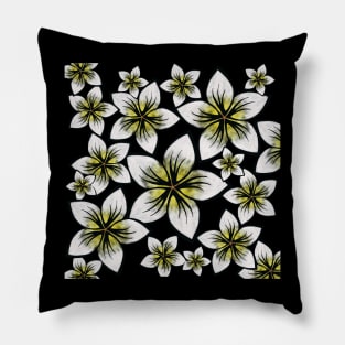 Plumeria Pillow