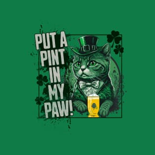 Irish cat st Patrick’s day T-Shirt