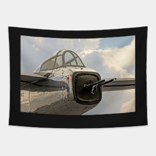 B25 Tail Gun Tapestry