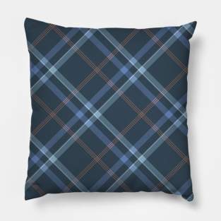 blue traditional design Pillow