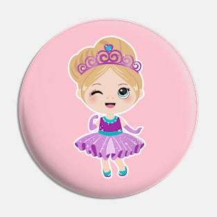 Purple Princess Pin