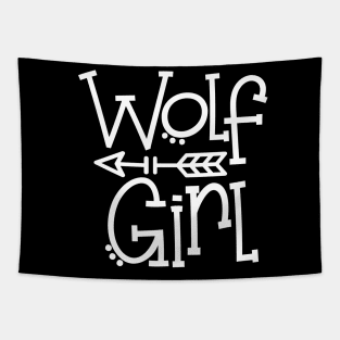 Wolf girl Tapestry