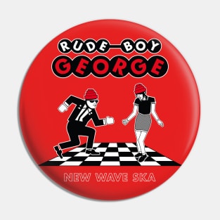 Rude Boy George - Devolution Rudies Pin