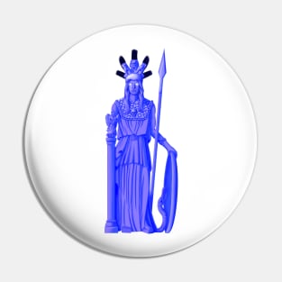 Pallas Athena - Goddess of Wisdom, Strategy and Handicraft Pin