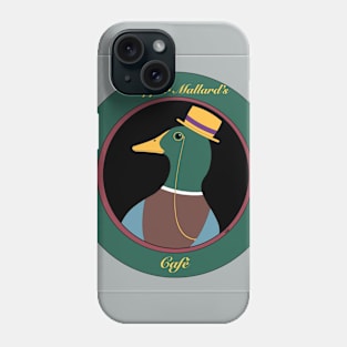 Dapper Mallard’s Cafe Phone Case