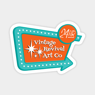 Vintage Revival Art Co Drive-in Magnet