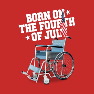 Born on the Fourth of July - Alternative Movie Poster T-Shirt