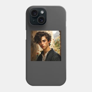 Painting of amazing Timothee Chalamet Phone Case