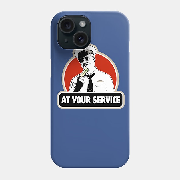 at your service Phone Case by Naive Rider