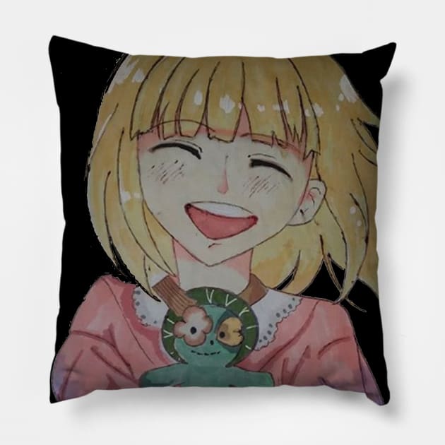 Shiemi Moriyama Pillow by AkiYami