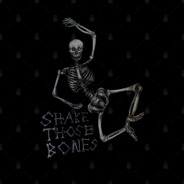 Shake those bones dark by RedHeadAmazona