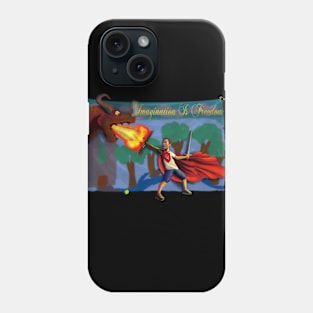 D&D Imagination Is Freedom Phone Case