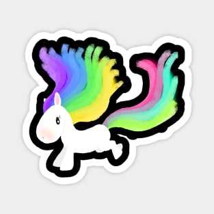 Rainbow Uni Magnet