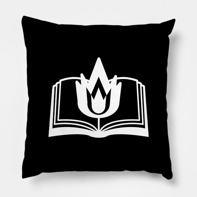 Wizard (Minimalist Class) (Dark Colors) Pillow by NerdWordApparel