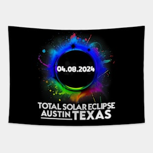 Total Solar Eclipse Austin Texas April 8 2024 Totality Tapestry