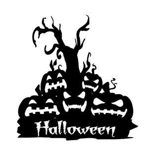 Pumpkin Halloween Witch Party Costume Gift T-Shirt