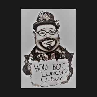 Free Lunch Funny Hobo T-Shirt