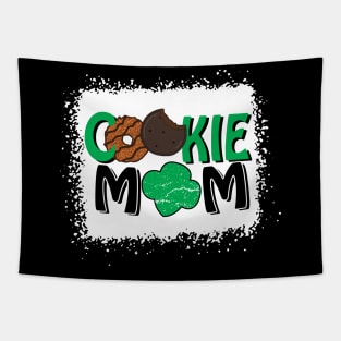 Cookie Mom Girl Troop Leader Family Matching Tapestry