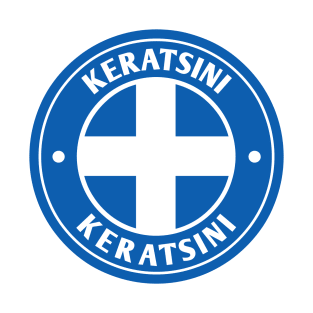 Keratsini Greece Circular T-Shirt