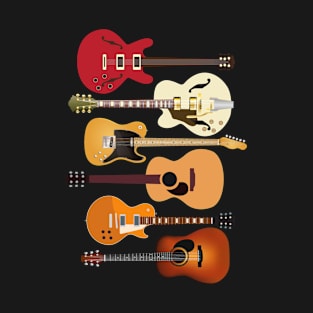 Guitarist Musician Guitar Music Lovers T-Shirt