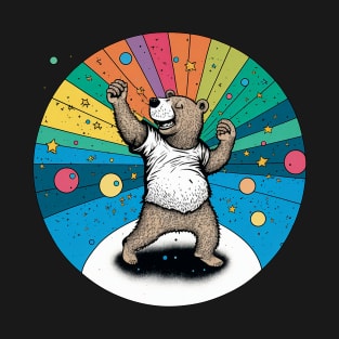 Disco Bear dancing T-Shirt