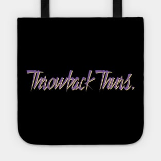 Throwback Thursday Purple 1 Tote