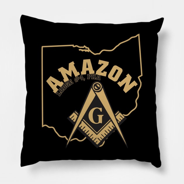 Amazon Lodge #4, PHA Pillow by Brova1986