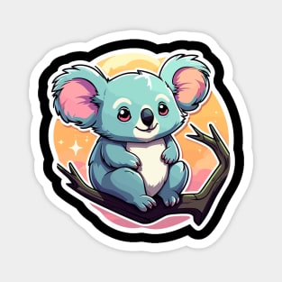 Koala Bear Illustration Magnet