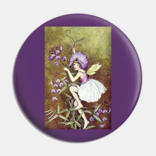 Sweet Pea Fairy - Ida Rentoul Outhwaite Pin