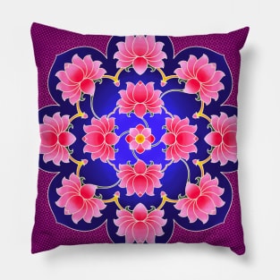 Lotus mandala Pillow