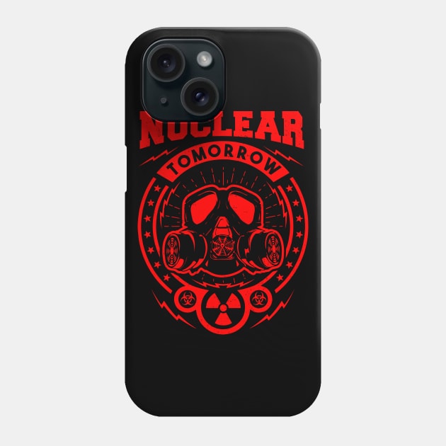 Nuclear tomorrow Phone Case by Durro