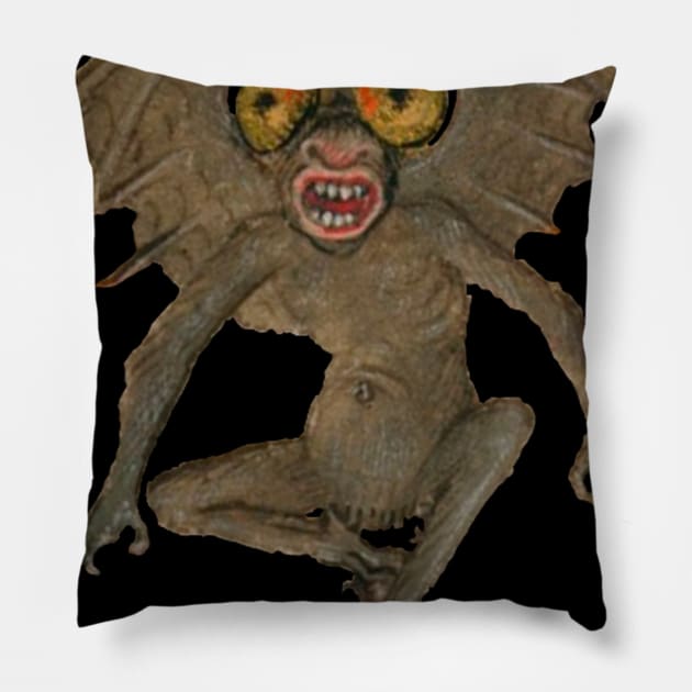 Gargoile Pillow by LordDanix