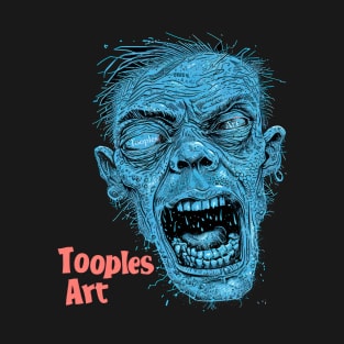 Tooples Art Zombie T-Shirt