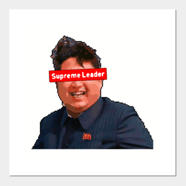Kim Jong Un Supreme Leader 8 Bit Pixel Art Kim Jong Il
