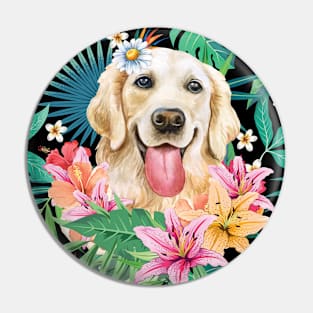 Tropical Golden Retriever 7 Pin