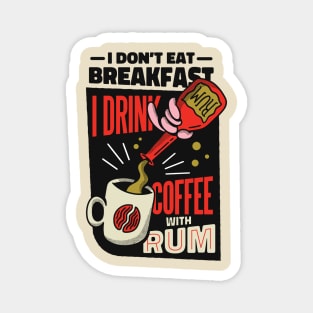 Coffee Rum Magnet