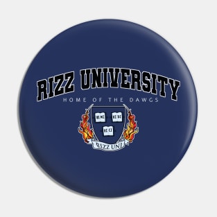 Rizz University Pin