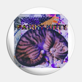 Patchy kitty Pin