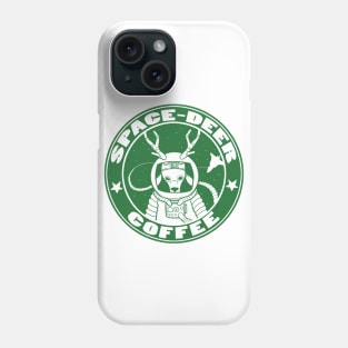 Space-Deer Coffee Phone Case