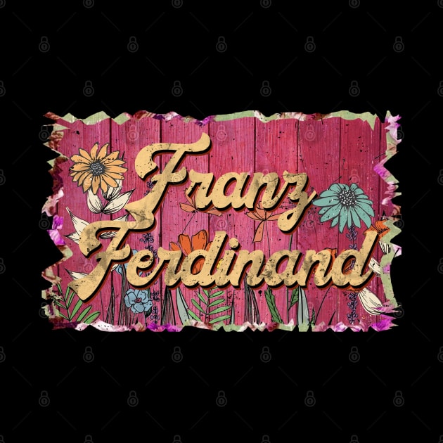 Classic Ferdinand Personalized Flowers Proud Name by Friday The 13th