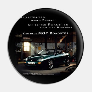 MGF - German advert Pin