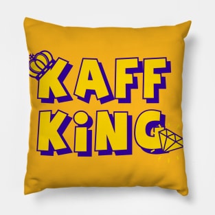 Kaff (Village) King yellow violet King of the village gift birthday Pillow