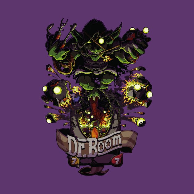 Unofficial Dr Boom Tribute Tee by peanutgolem