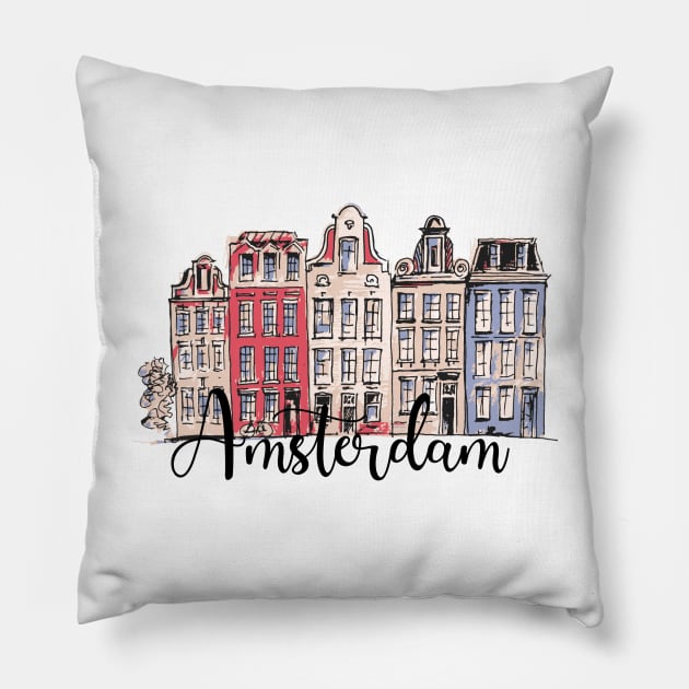 Amsterdam Pillow by afmr.2007@gmail.com