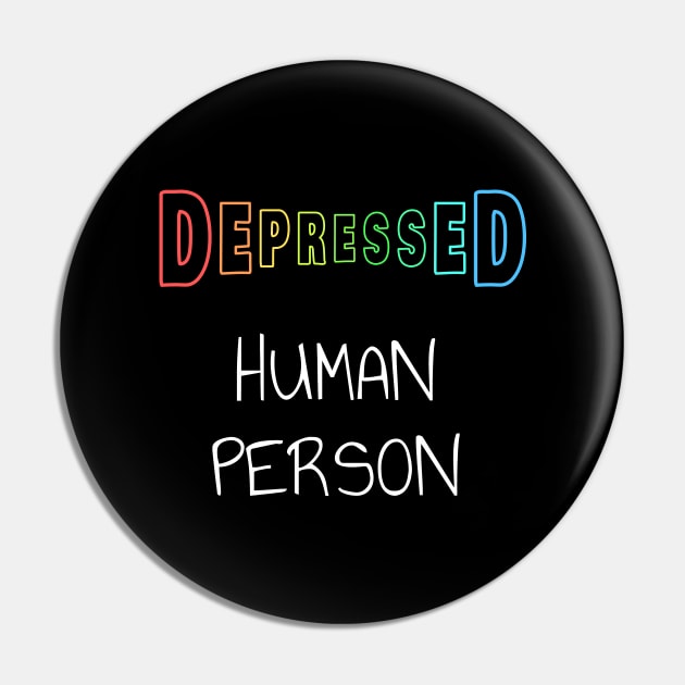 Depressed Human Person Pin by Axiomfox