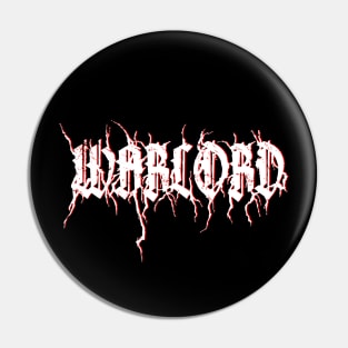 Warlord (White) Pin