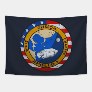 Apollo 1 Vintage Insignia Tapestry